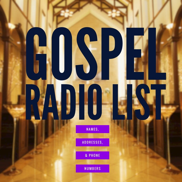 Gospel Radio List